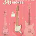 AKLOT Mini Kids Electric Guitar: 3/4 Size Guitar Kit for Beginners, 1.5in Narrow Neck for Small Hands, Easy to Play, Age 6-12, 36", 10W Amp, Gig Bag, Strap, Cable, Picks & Lesson Book (Pink)