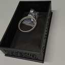 Saillong Doorbell Chime Cover Box Only, Upgrade Thickness Wooden Doorbell Cover Plate Inside House, Decorative Door Bell Box for Indoor/outdoor Home Wall, Easy to Install(Black)