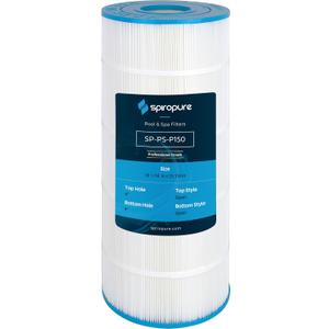 SpiroPure Replacement for Pleatco PA150S Hayward SwimClear C150S CS150E CX150XRE Unicel C-9441 Hot Tub Spa Pool Replacement Cartridge SpiroPure Replacement for Pleatco PA150S Hayward SwimClear C150S CS150E CX150XRE Unicel C-9441 Hot Tub Spa Pool Replacement Cartridge