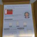 8.5 x 11 Acrylic Sign Holder 2 Pack, Vertical T Shape Clear Plastic Menu Holder, Unbreakable Table Sign Holder for Restaurant, Office, School, Store and Home Use