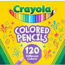 Crayola Colored Pencils Set for Kids (120ct), Coloring Book Pencils, Bulk Colored Pencils for Boys & Girls, Ages 3, 4, 5
