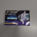 2 x Brennenstuhl Windshield Repair Kit, Windshield Crack Repair Kit, 2 Bottles Car Windshield Chip Repair Kit Quick Fix for Rock Chip Repair Kit Windshield Chips, Cracks, Star-Shaped Crack (Blue)