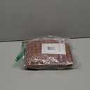 VHC Brands Star & Check Curtain Prairie Set of 2, Burgundy & Tan, 63x36