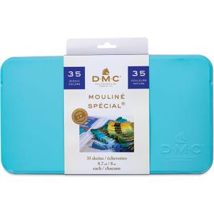 DMC Embroidery Floss Tin 8.7yd 35/Pkg-Scenic Colors -117ZAM