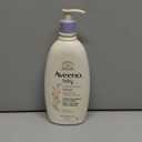 Aveeno Baby Calming Comfort Moisturizing Body Lotion with Relaxing Lavender & Vanilla Scents, Non-Greasy Baby Lotion, Nourishing Prebiotic Oatmeal, Paraben- & Phthalate-Free, 18 fl. oz