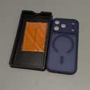 CANSHN Magnetic Compatible with iPhone 17 Pro Case, Upgraded [Full Camera Protection] [Compatible with Magsafe] [Translucent Matte] Shockproof Protective Phone Cover 6.3 Inch - Deep Blue