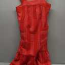 Anthropologie Maeve Tonal Stripe Red Midi Dress
 XS