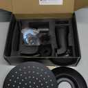 Ultrimkit Rain Shower Faucet Compatible with 13/14 Series Tub Trim Kit, High Pressure Round Rain Shower Head& Handl