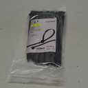 200 Pack Bulk KOOWIN Small 6 inch Nylon Plastic Cable Zip Ties Wire Wraps White