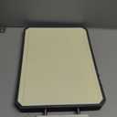 Titanium Cutting Board for Kitchen, Cutting Board Double Sided Food Grade, Pure Titanium/PP, Easy to Clean Large Size 1611 (Silver)