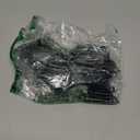 JQK 3/8 Inch Inset Cabinet Door Hinges Black, 10 Pack 5 Pairs Flush Face Mount Cupboard Self-Closing Kitchen Cabinet Hardware Hinges, CH201-BK-P10