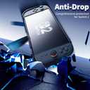 HEYSTOP Switch 2 Case Compatible with Nintendo Switch 2 Case Cover, Switch 2 Protective TPU Cover with Screen Protector and 6 Thumb Grips,HD Tempered Glass,Shock-Absorbing&Scratch-Resistant