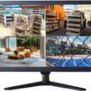 21.5" CCTV Monitor, 16:9 Cocar BNC Monitor 1920x1080 Composite Component YPbPr/BNC/VGA/HDMI/Audio in Out, VESA Wall Mounting TFT LCD Display for Home Security Systems Surveillance Camera STB DVR NVR