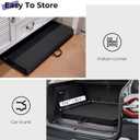 Byliable Folding Table 6ft Portable Heavy Duty Plastic Fold-in-Half 6 Foot Foldable Table Utility Dining Indoor Outdoor with Carrying Handle for Camping Picnic and Party, Black