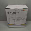 HTVRONT Auto Tumbler Heat Press Machine - Mug Heat Press Heat Up Fast & Even, Professional Tumbler Press High-Security for 2.95"-3.18" Sublimation Tumblers, Cups, Glasses and Mugs, Purple