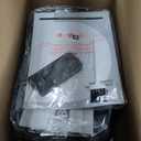 JRD Humidifiers for Bedroom, Ultrasonic Humidifier 4L for Large Room, Cool Mist Top-Fill, 40H Run, 12H Timer, 360 Nozzle, Aroma Diffuser, 7-Color Night Light for Home, Office, Baby, Pets, Plants (Black)