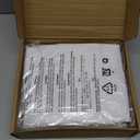 Amazon Basics Lightweight Super Soft Breathable Wrinkle-Resistant Microfiber 4-Piece Bed Sheet Set with 14-Inch Deep Pockets, Queen, Bright White, Solid