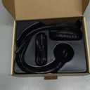 Trucker Bluetooth Headset, Wireless Headset with Mic, Bluetooth Headsets with Dual Noise Cancelling Microphone & Mute Button, 55Hrs Working Time PC Headsets for Cell Phones, Computer, Truck Driver (Black)