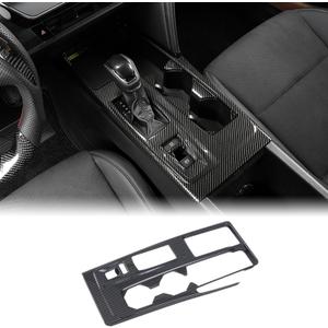Compatible with Toyota Camry 2025 2026 ABS Car Interior Decoration Stickers Center Console Gear Shift Box Panel Frame Cover Trim Sticker ABS Carbon Fiber Decal Interior Trim Accessories 1PCS
