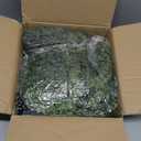 2PCS 6FT Christmas Cedar Garland with 60 Lights, Full 160 Pine Tips, Realistic Garland Artificial Greenery for Fireplace Table Wall Indoor Outdoor Decorations