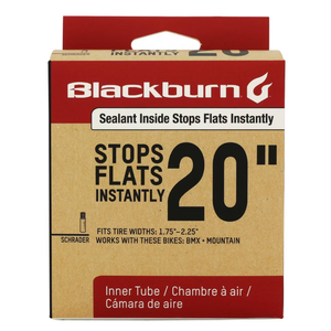 Blackburn 20" Self Sealing Bike Tube - Black