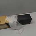 WOPITUES Wood Floating Shelves Set of 6, 24 inch Long Floating Shelves for Wall Decor, Farmhouse Shelf for Bedroom, Bathroom Storage Shelves, Book Shelves for Living Room - Black