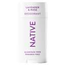Native Deodorant Contains Naturally Derived Ingredients, 72 Hour Odor Control | Deodorant for Women and Men, Aluminum Free with Baking Soda, Coconut Oil and Shea Butter | Lavender & Rose
