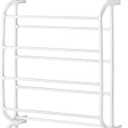 Whitmor Over The Door Shoe Rack, 36 Pair, White