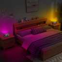 Topski Loud Alarm Clocks for Bedrooms Heavy Sleepers, Digital Clock with Night Light, Large Display, Dual Alarm, Snooze, Dimmable Bedside Alarm Clock for Kids Teens Boys Girls