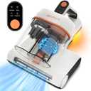 Bestauty Bed Vacuum Cleaner, 500W Mattress Cleaner with UV, 7-16Kpa 2 Levels of Adjustable Powerful Suction Mattress Vacuum Cleaner, 6 Stage Filtration System for 99.9% Filtration, Lightweight, Corded