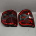 LED Tail Lights Compatible with 2022 2023 2024 Ford Maverick Lariat Rear Brake Lamp Signal Assembly Taillights Replace NZ6Z13404B NZ6Z13405B FO2801289 (LED Black Maverick, 1 Pair)