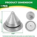 TonGass Metal Precision Blade Balancer for Lawn Mower Blade