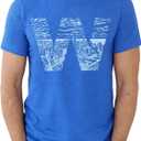 SCOBAR Chicago Baseball T-Shirt (Blue, XXL)