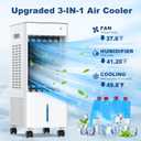 Portable Air Conditioners, Evaporative Cooling Fans that Blow Cold Air