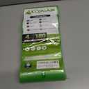 4 Gallon Biodegradable Bag, 180 Unscented Bathroom & Kitchen Garbage Bags - Tear & Leak Resistant, Green