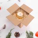 Schliersee 5x5x5 Shipping Boxes Set of 50, Brown Kraft Corrugated Cardboard Square Business Boxes Mailers for Packaging, Moving