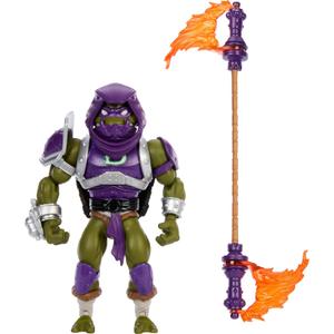 Masters of The Universe Origins Turtles of Grayskull Donatello Reptile Wars Posable Action Figure, Teenage Mutant Ninja & Motu Crossover Donnie Toy