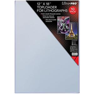 Ultra Pro 12" x 18" Protective Toploader for Lithographs (7 ct.)