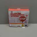 VaygWay LED Flashing Stop Sign Parking Assistant for Garage 7 Large Bright Red Sign, Adjustable Height- Garage Warning Car Stop Indicator Sensors for Vehicles- Bumper Guard for Driveaway