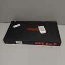 RedThunder K10 Wired Gaming Keyboard and Mouse and Wrist Rest Combo, RGB Backlit, Mechanical Feel Anti-ghosting Keyboard + 7D 7200 DPI Mice+Soft Leather Wrist Rest 3 in 1 PC Gamer Accessories(Black)