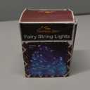 Twinkle Star 2 Pack Christmas Fairy Lights Battery Operated, 33 ft 100 Led String Lights Remote Control Timer Twinkle String Lights 8 Modes Firefly Lights for Garden Party Indoor Decor, Blue