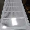Steel Return Air Filter Grille,Return Vent Cover for Wall or Ceiling [Duct Opening Size] Removable Face/Door for 1 Inch Filters (30"W x 12"H Duct Opening)