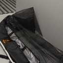 PJYuCien Dog Playpen Mesh Top Cover, Fits 36 Inch 4 Panels Regular Square Plastic Exercise Pet Pen, Adhesive Tape Connections, Black (Note: Cover Only, Fence Not Included)