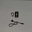 lexall LED Small Flashlight, 500Lumens Bright Mini Keychain Light, Portable USB Rechargeable Pocket Lights with 3 Modes Compact Baseball Cap Lights Indoor and Outdoor for Walking,Searching