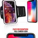 RevereSport Premium iPhone 13 Running Armband. Premium Phone Arm Holder for Sports, Gym Workouts and Exercise
