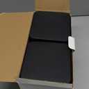 Utopia Bedding Bed Risers 2 Inch - Pack of 8 - Adjustable Furniture Risers 2 & 4 inch - Anti Slip Foam & Rubber Pad - Stackable Bed Lifts Risers Heavy Duty for Sofa, Bed, Table, Couch & Chair (Black)