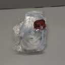 Jutieuo 50 Pack Clear Plastic Gift Bags with Handles, Reusable Transparent Party Favor Bags PVC Goodie Bags Bulk for Wedding, Baby Shower, Birthday (4.9" x 5.9" x 2.8")