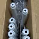 STORAGE MANIAC Expandable Shoe Rack, 16 Pairs Stackable Small Shoe Rack, Metal Adjustable Shoes Organizer for Closet, Entryway, Hallway, Garage, Front Door, Shoes Shelves, White 4 Tier