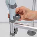 4 Pcs C-Shaped Clasp for Toilet Safety Rail