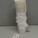 Ziliny 10 Pcs 3 Inch Self Watering Pots Self Watering Planters for Indoor Planters Plastic Garden Flower Pots with Level Indicator Vents for Herbs